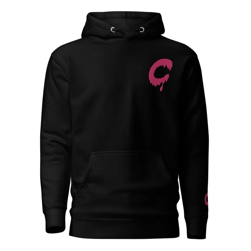 C logo hoodie (pink)