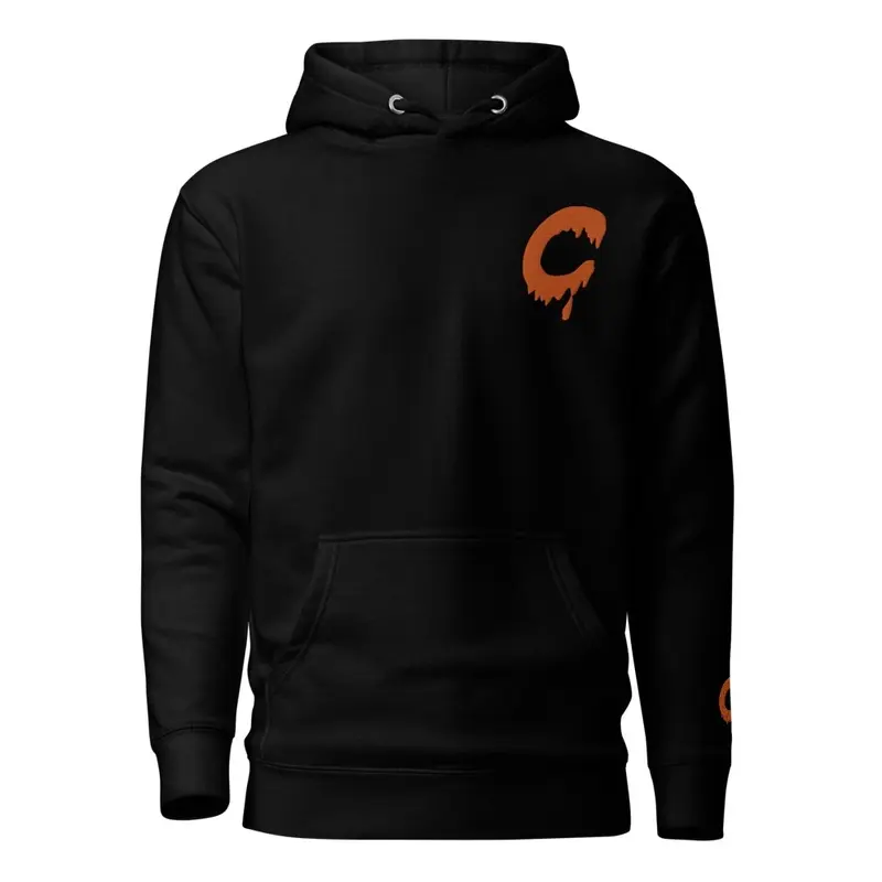 C logo hoodie (orange)