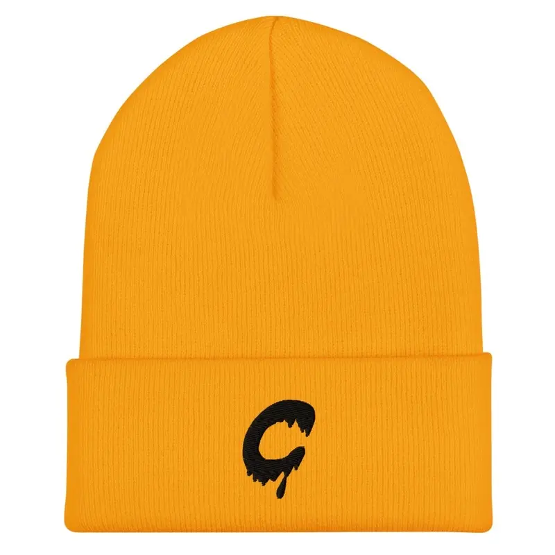 C logo beanie (black)