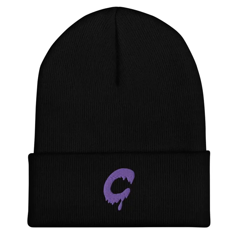 C logo beanie (purple)