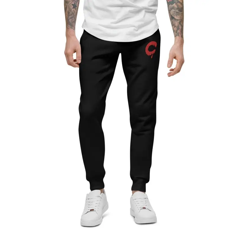 C logo joggers (red)