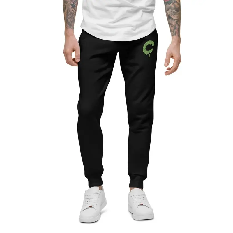 C logo joggers (slime green)