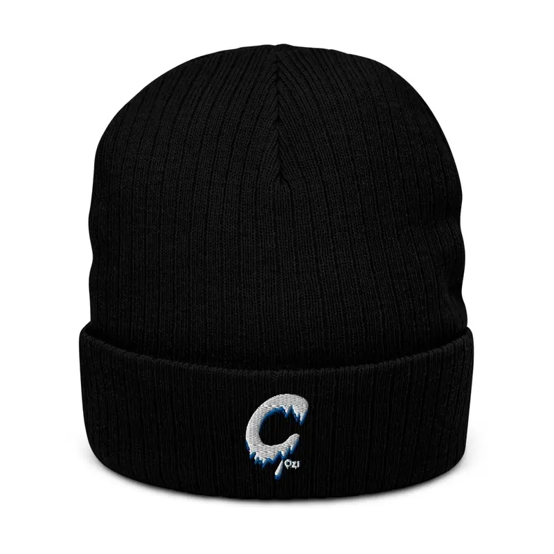 COZI logo beanie (blue)