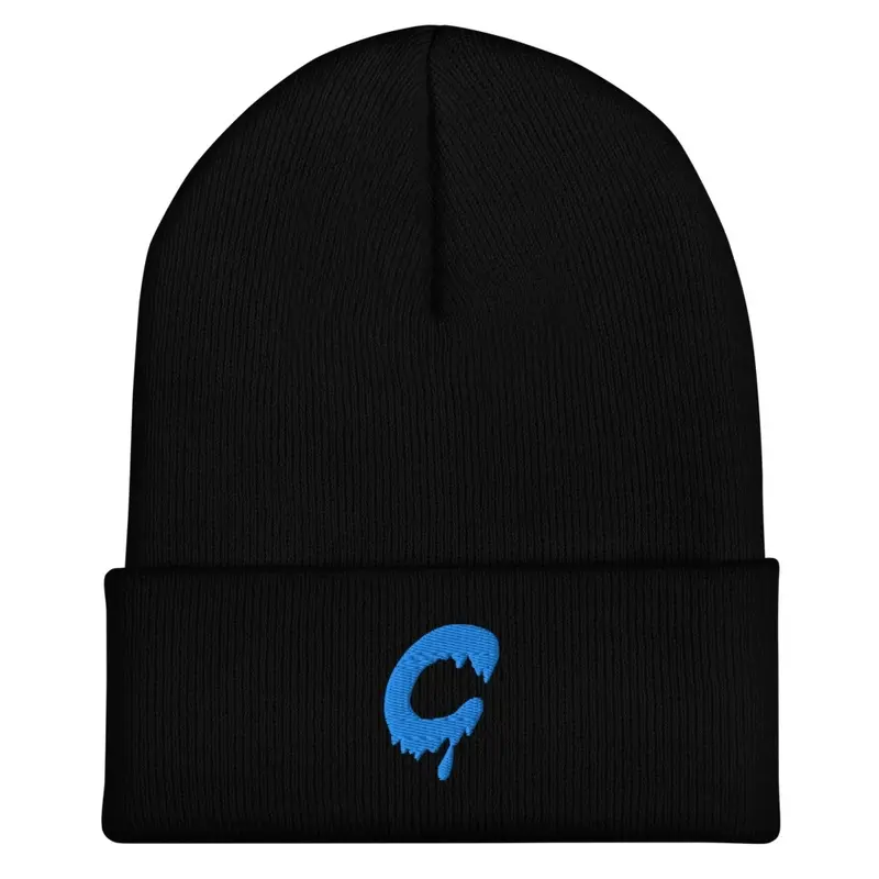 C logo beanie (sky blue)